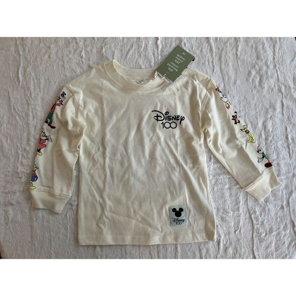 H&M Disney Long Sleeve Shirt Size 3/4T - Picture 2 of 8